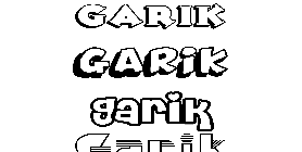 Coloriage Garik