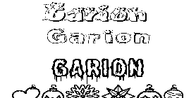 Coloriage Garion