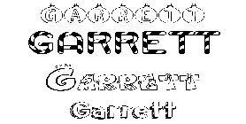 Coloriage Garrett