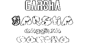 Coloriage Garsha