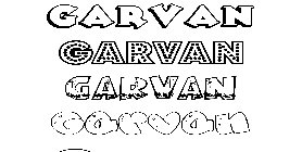Coloriage Garvan