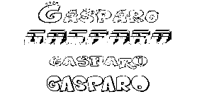 Coloriage Gasparo