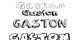 Coloriage Gaston