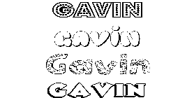 Coloriage Gavin