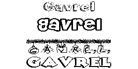 Coloriage Gavrel