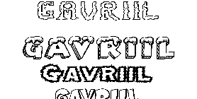 Coloriage Gavriil