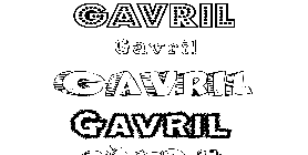 Coloriage Gavril