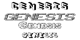 Coloriage Genesis