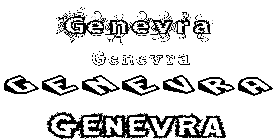 Coloriage Genevra