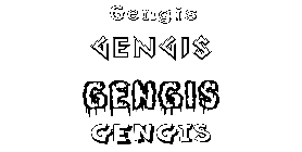 Coloriage Gengis