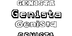 Coloriage Genista