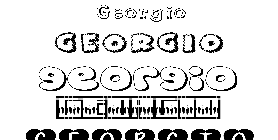 Coloriage Georgio