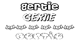 Coloriage Gertie