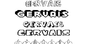 Coloriage Gervais