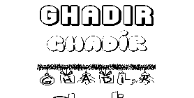 Coloriage Ghadir