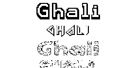 Coloriage Ghali
