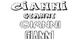 Coloriage Gianni