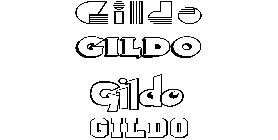 Coloriage Gildo