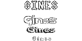 Coloriage Gines