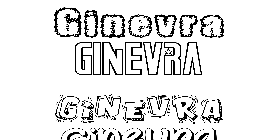 Coloriage Ginevra