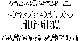 Coloriage Giorgina