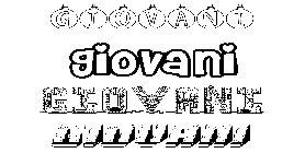 Coloriage Giovani