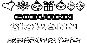 Coloriage Giovann