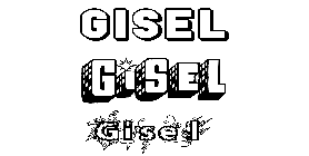 Coloriage Gisel