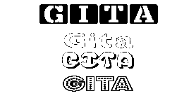 Coloriage Gita