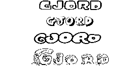 Coloriage Gjord