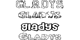 Coloriage Gladys