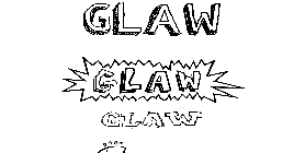 Coloriage Glaw