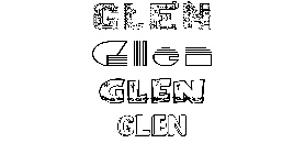 Coloriage Glen