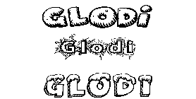 Coloriage Glodi