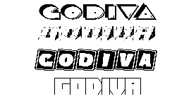 Coloriage Godiva