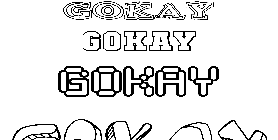 Coloriage Gokay