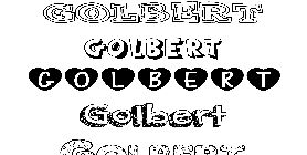 Coloriage Golbert