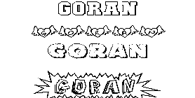 Coloriage Goran