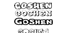 Coloriage Goshen