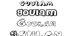 Coloriage Goulam