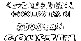 Coloriage Goustan