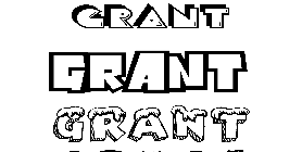Coloriage Grant