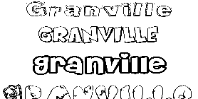 Coloriage Granville