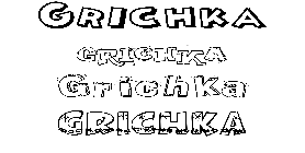 Coloriage Grichka