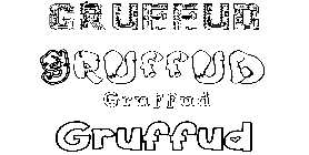 Coloriage Gruffud