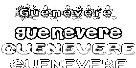 Coloriage Guenevere