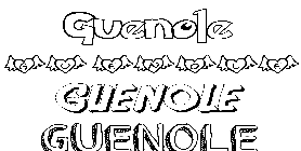 Coloriage Guenole