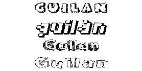 Coloriage Guilan