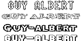 Coloriage Guy-Albert