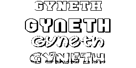 Coloriage Gyneth